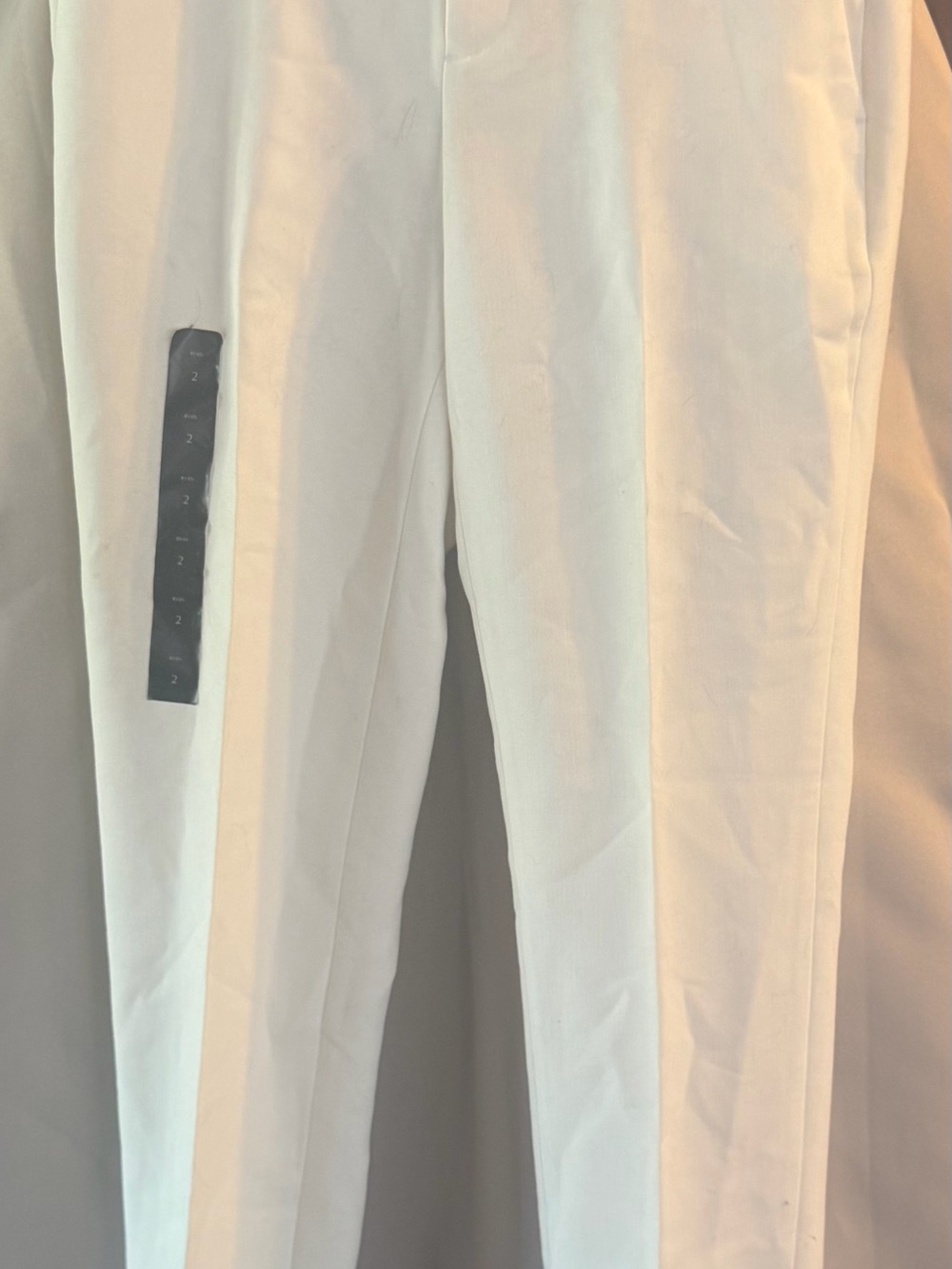 Banana Republic White Women's Tailored Dress Pants